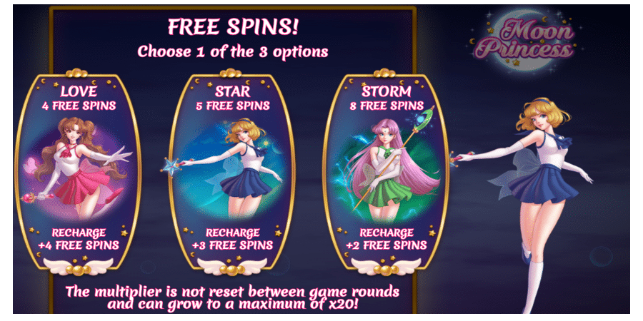 Moon Princess Slot by Play'n Go Review and Free to Play Demo - Jarttu84