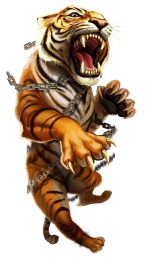 Game of Gladiators Tiger Symbol