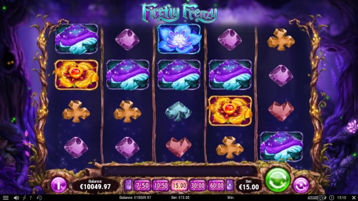 Firefly Frenzy Slot Gameplay Screenshot