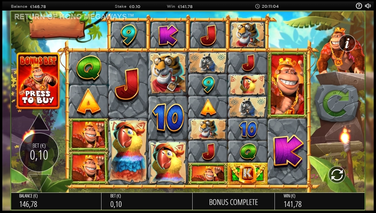 Return Of Kong Megaways slot Big Win picture
