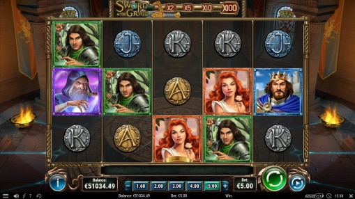 The sword and the grail Main gamelplay Screenshot