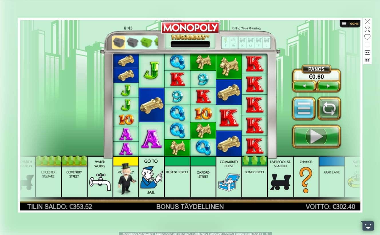 Monopoly Megaways Big Win Picture