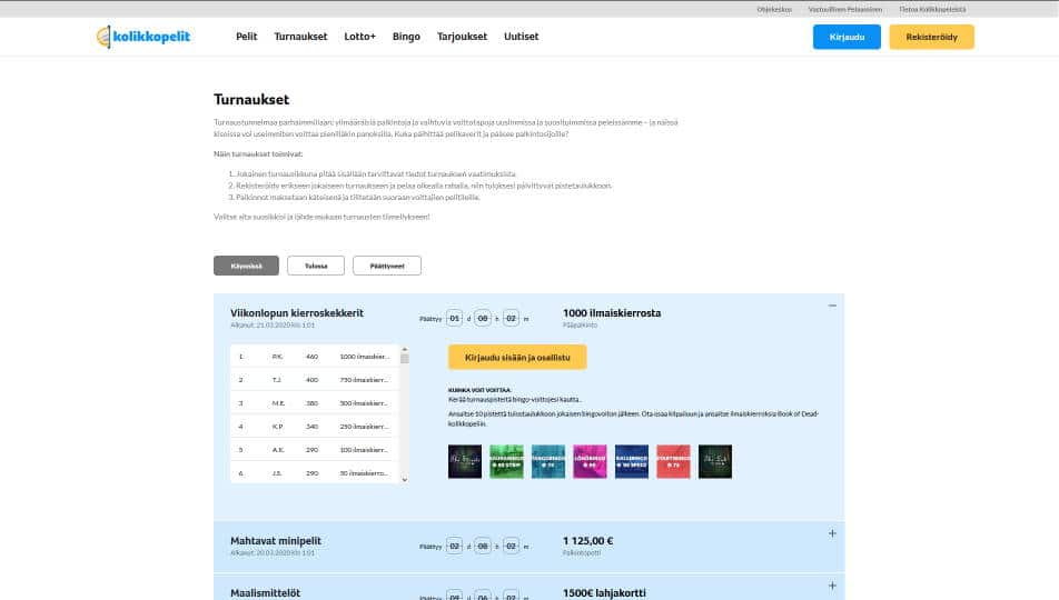 Kolikkopelit Kolikkopelit