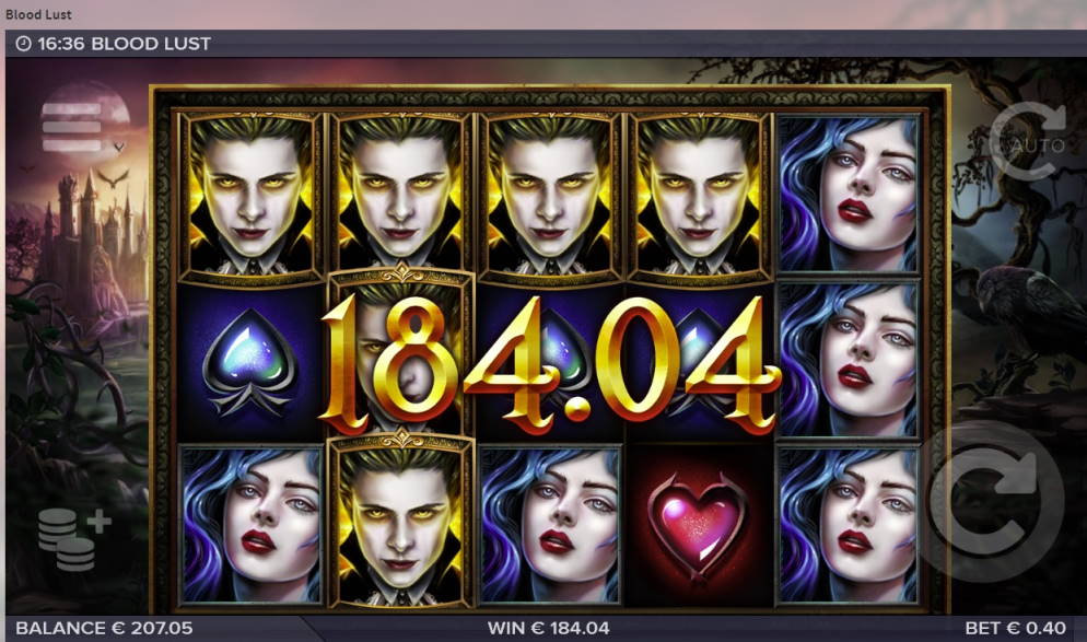 Blood Lust Casino win picture by houseri 8.5.2020 184.04e 460X
