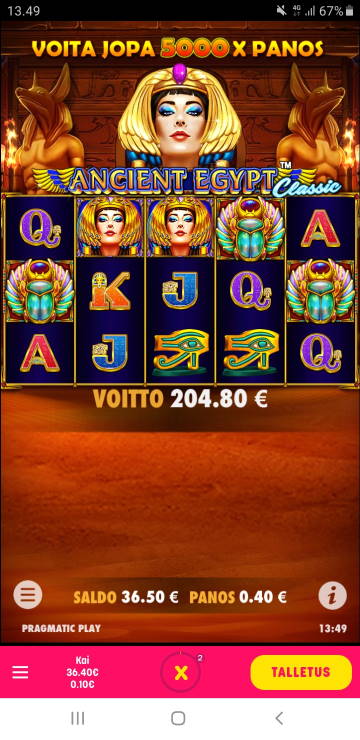 Ancient Egypt Casino win picture by rumakunsaapas 15.8.2020 204.80e 512X