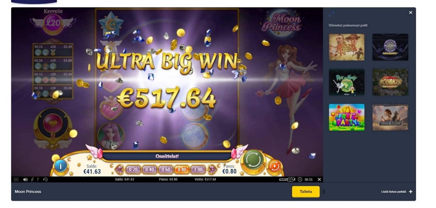 Moon Princess Casino win picture by viimesenpaalle 9.9.2020 517.64e 647X