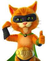 CasinoJEFE Cat mascott