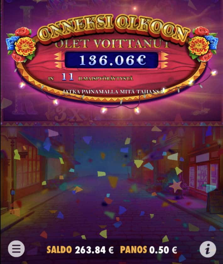 Hot Fiesta Casino win picture by leif991 13.8.2021 136.06e 272X
