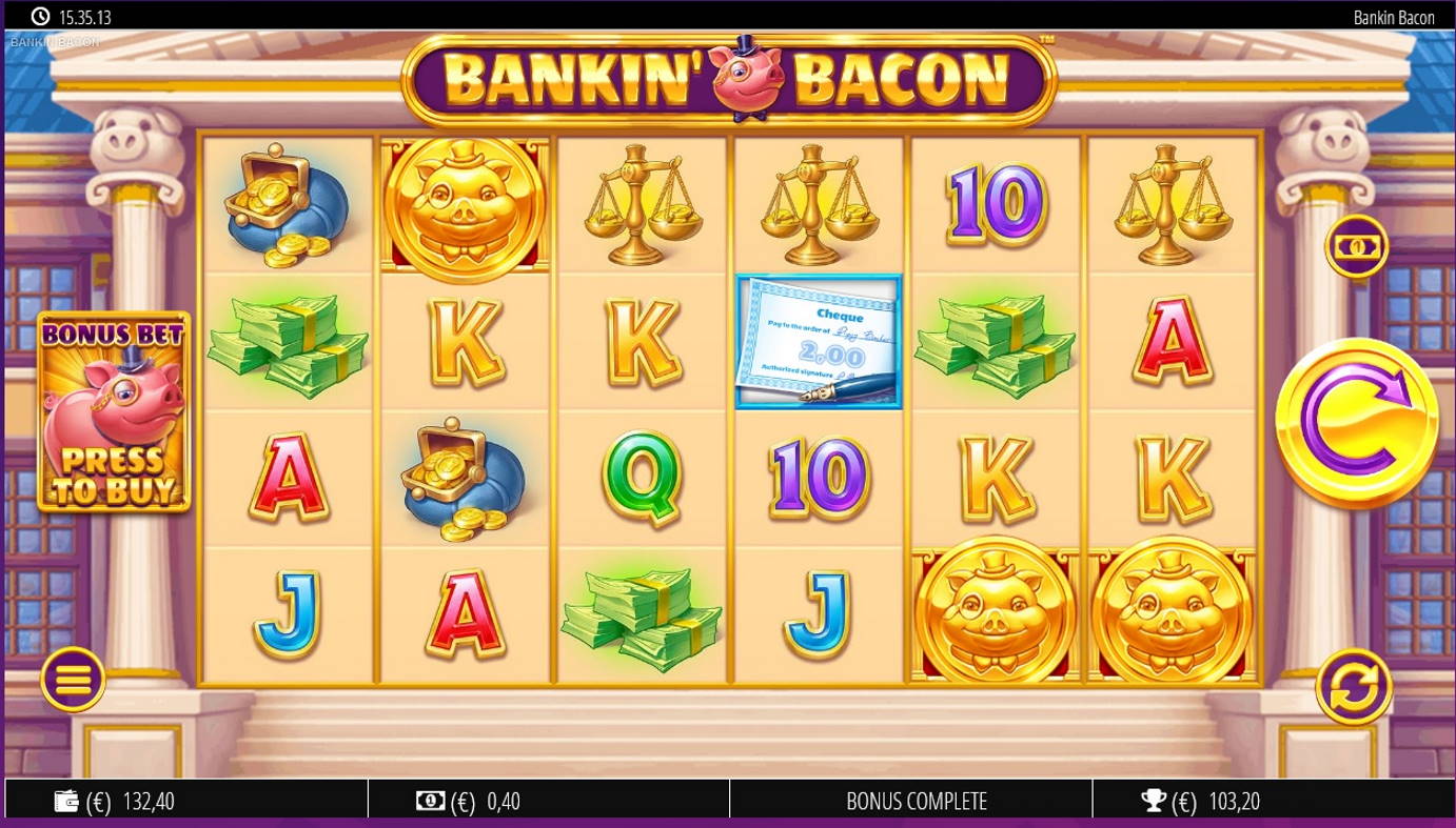 Bankin Bacon Casino win picture by Mrmork666 3.1.2022 103.20e 258X Wheelz