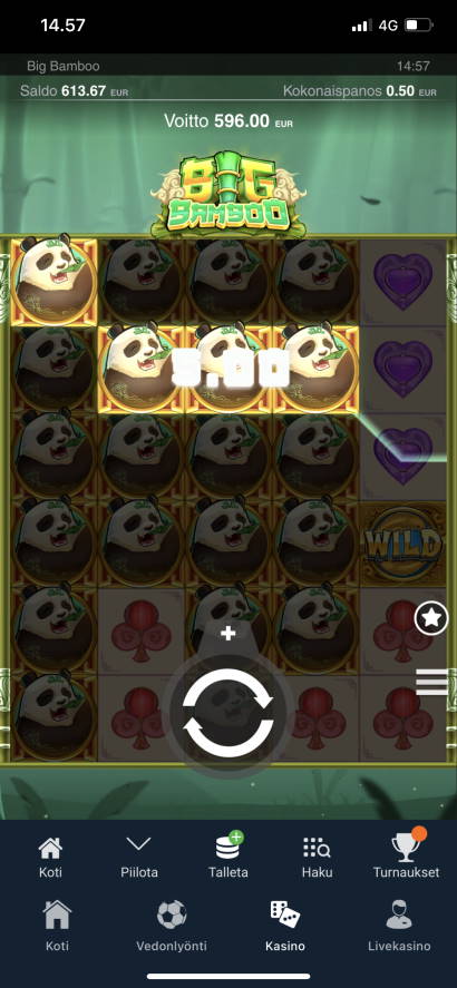 Big Bamboo Casino win picture by Wilhoo 1.4.2022 596e 1192X