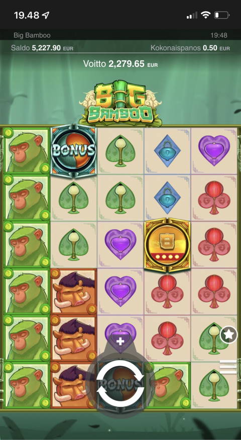 Big Bamboo Casino win picture by jjrspinner 2.5.2022 2279.65e 4559X