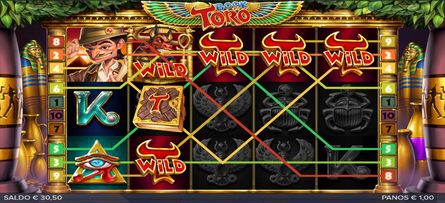 Book of Toro Casino win picture by Kari Grandi 6.11.2021 250e 250X