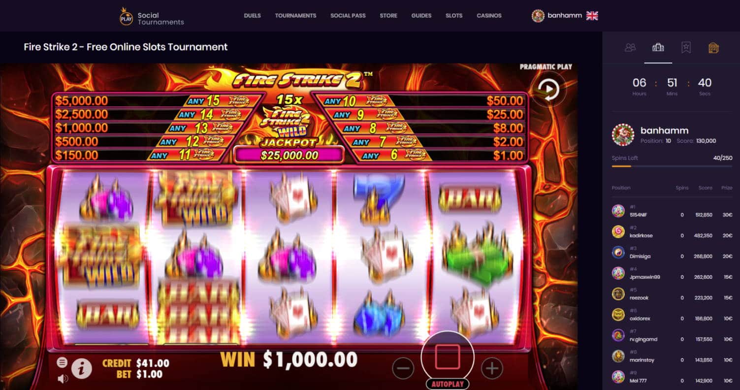 Fire Strike 2 Casino win picture by Banhamm 5.5.2022 1000d 1000X