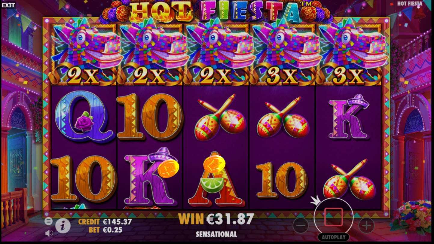 Hot Fiesta Casino win picture by x3n81 23.1.2022 31.87e 127X