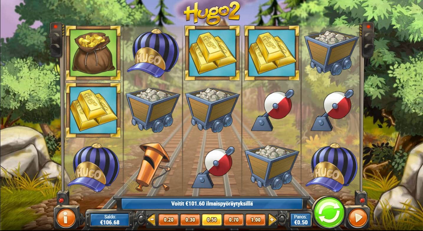 Hugo 2 Casino win picture by grhz 18.1.2022 101.60e 203X Comeon