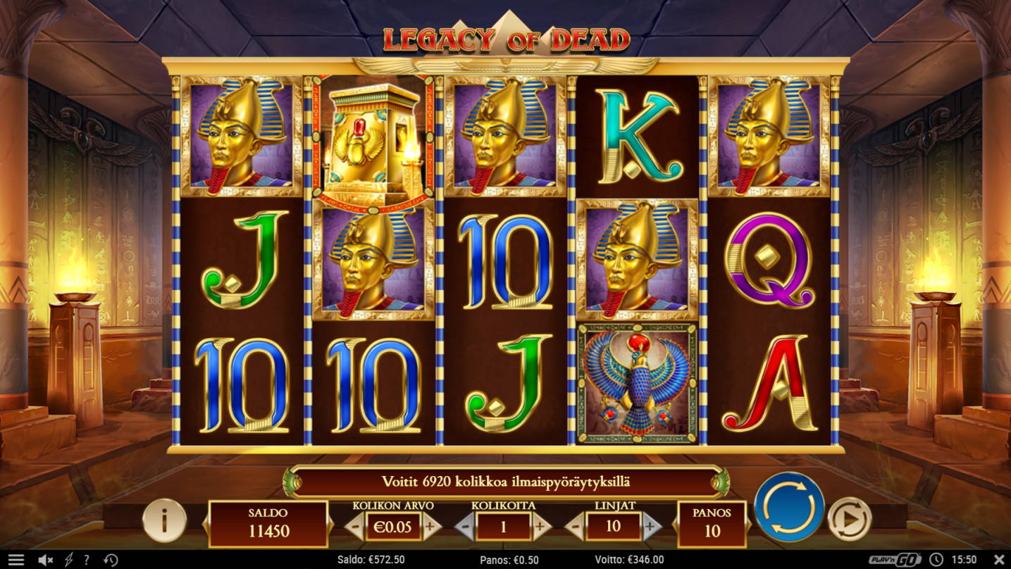 Legacy of Dead Casino win picture by stenbergmiika 23.12.2021 346e 692X