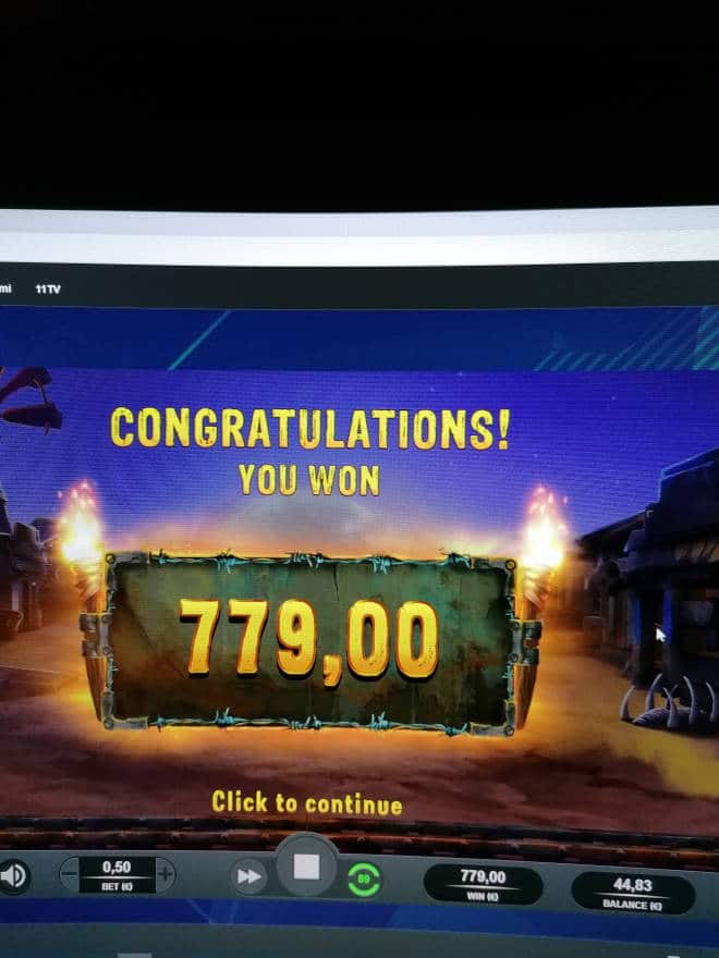 Money Train 2 Casino win picture by Luckyfortune88 29.11.2021 779e 1558X
