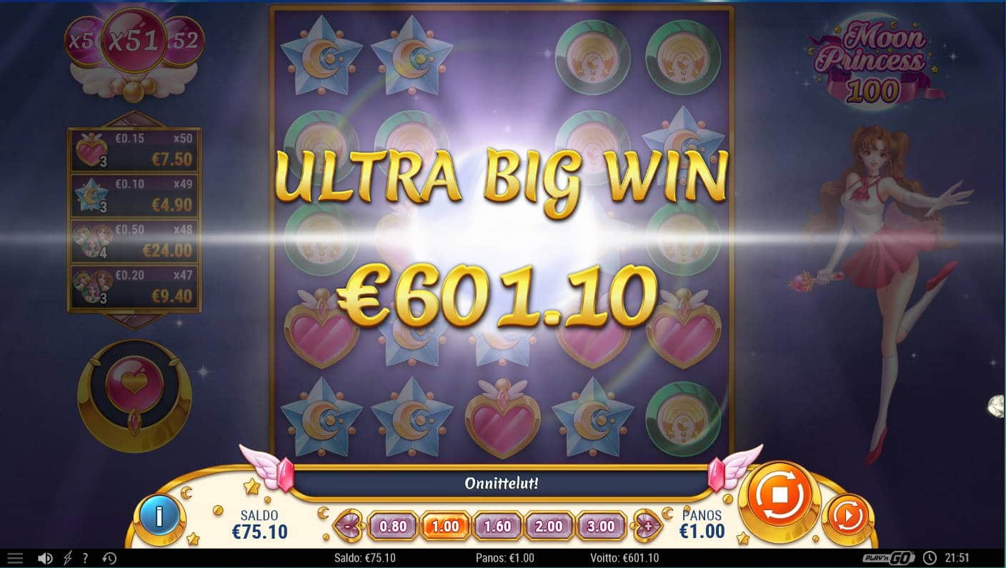 Moon Princess 100 Casino win picture by Kari Grandi 7.6.2022 601.10e 601X