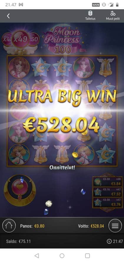 Moon Princess 100 Casino win picture by MikoTiko 7.4.2022 528.04e 660X