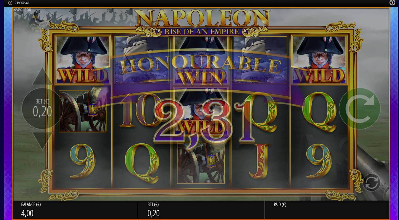 Napoleon Casino win picture by Banhamm 13.11.2021 143.20e 716X