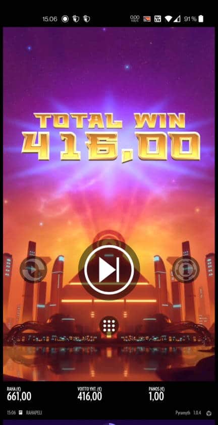 Pyramyth Casino win picture by Salatheel 12.10.2021 416e 416X Wheelz