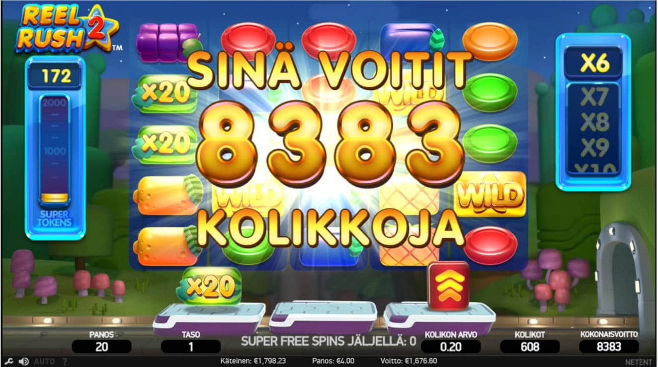 Reel Rush 2 Casino win picture by kalmakoura666 29.9.2021 1676.60e 419X