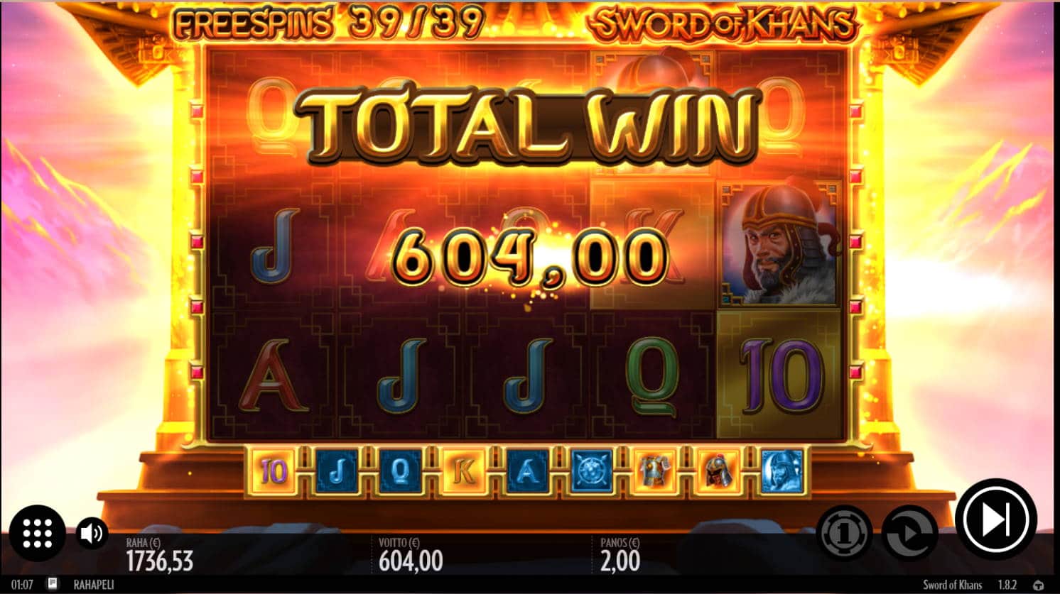 Sword of Khans Casino win picture by Kari Grandi 17.11.2021 604e 302X
