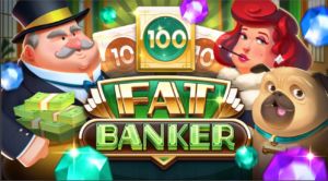 Fat Banker slot logo