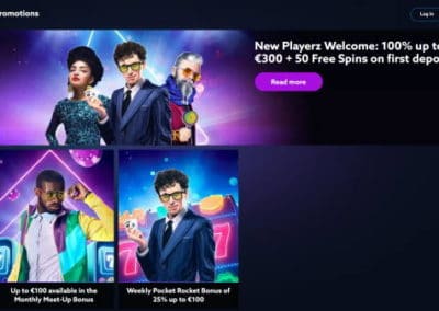 Playerz Casino Promotions