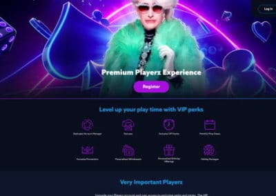 Playerz Casino VIP System