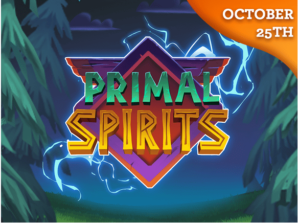 Primal Spirits slot logo