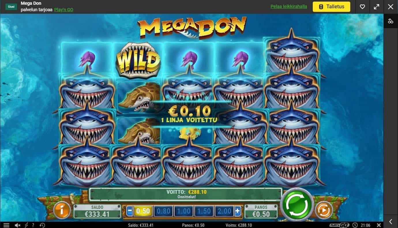 Mega Don Casino win picture by Wile 6.8.2022 288.10e 576X