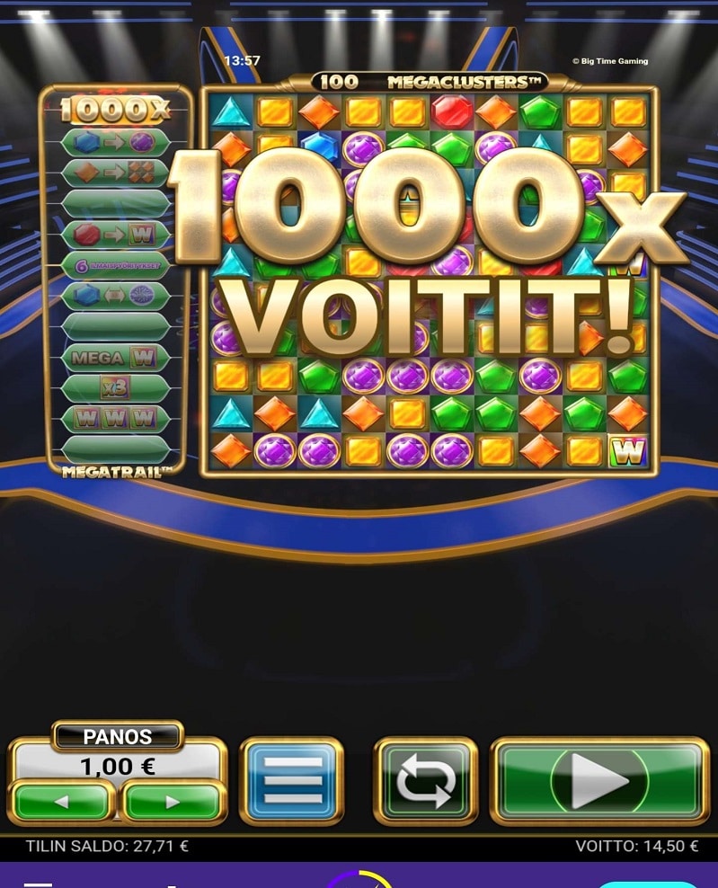 Who Wants To Be a Millionaire Rush Casino win picture by Salatheel 1000€ 1000x 4.9.2022 Wildz