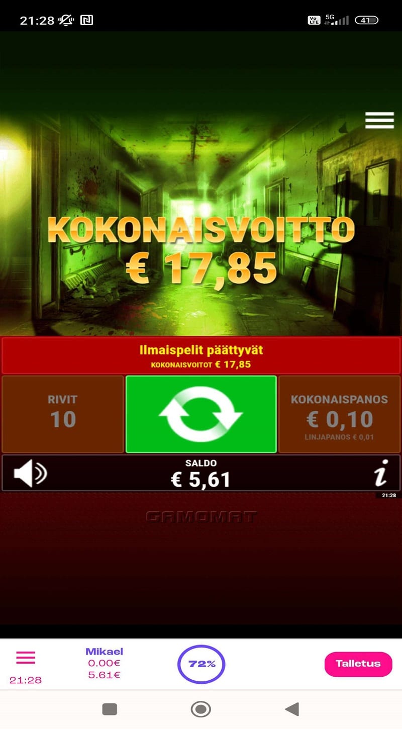 Book of Madness casino win picture by Osku1992 17.85€ 178.5x 15.11.2022 Spinz