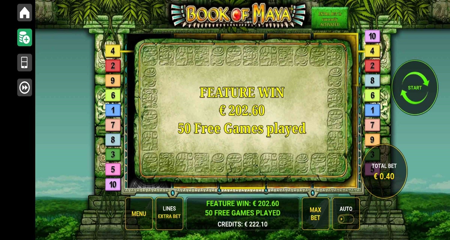 Book of Maya casino win picture by DjNiemi 202.6€ 506.5x 31.10.2022