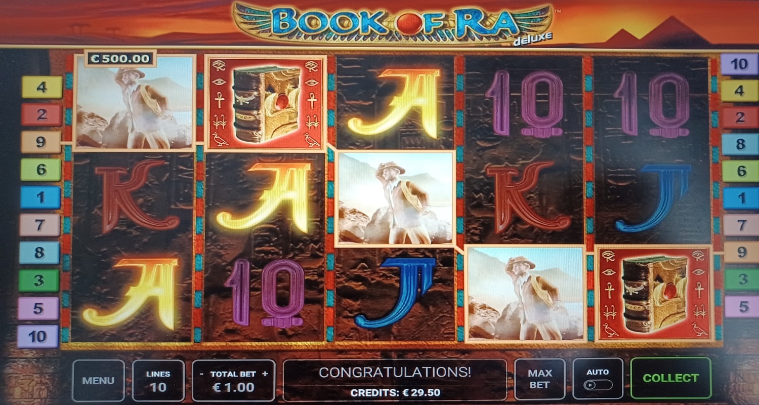 Book of Ra Casino win picture by tuomasvaan 501€ 501x 3.10.2022