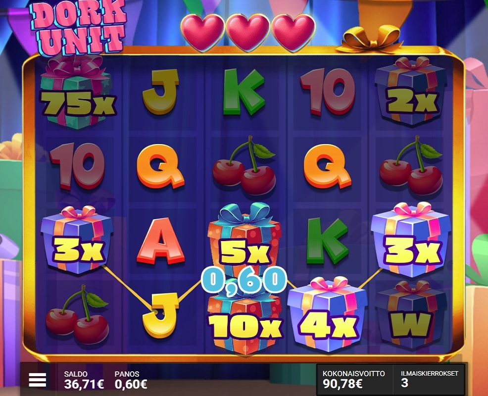 Dork Unit Casino win picture by Banhamm 303.72€ 506.2x 4.10.2022