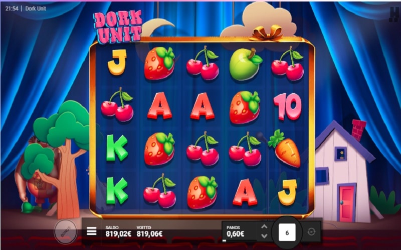 Dork Unit Casino win picture by Sarvi 819.06€ 1365.1x 1.11.2022
