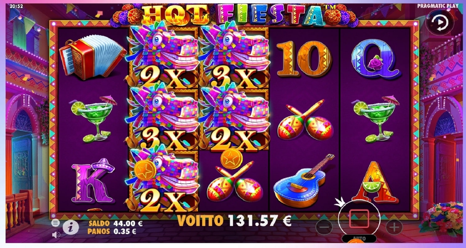 Hot Fiesta Casino win picture by KaljaKoira 131.57€ 375.9x 1.11.2022