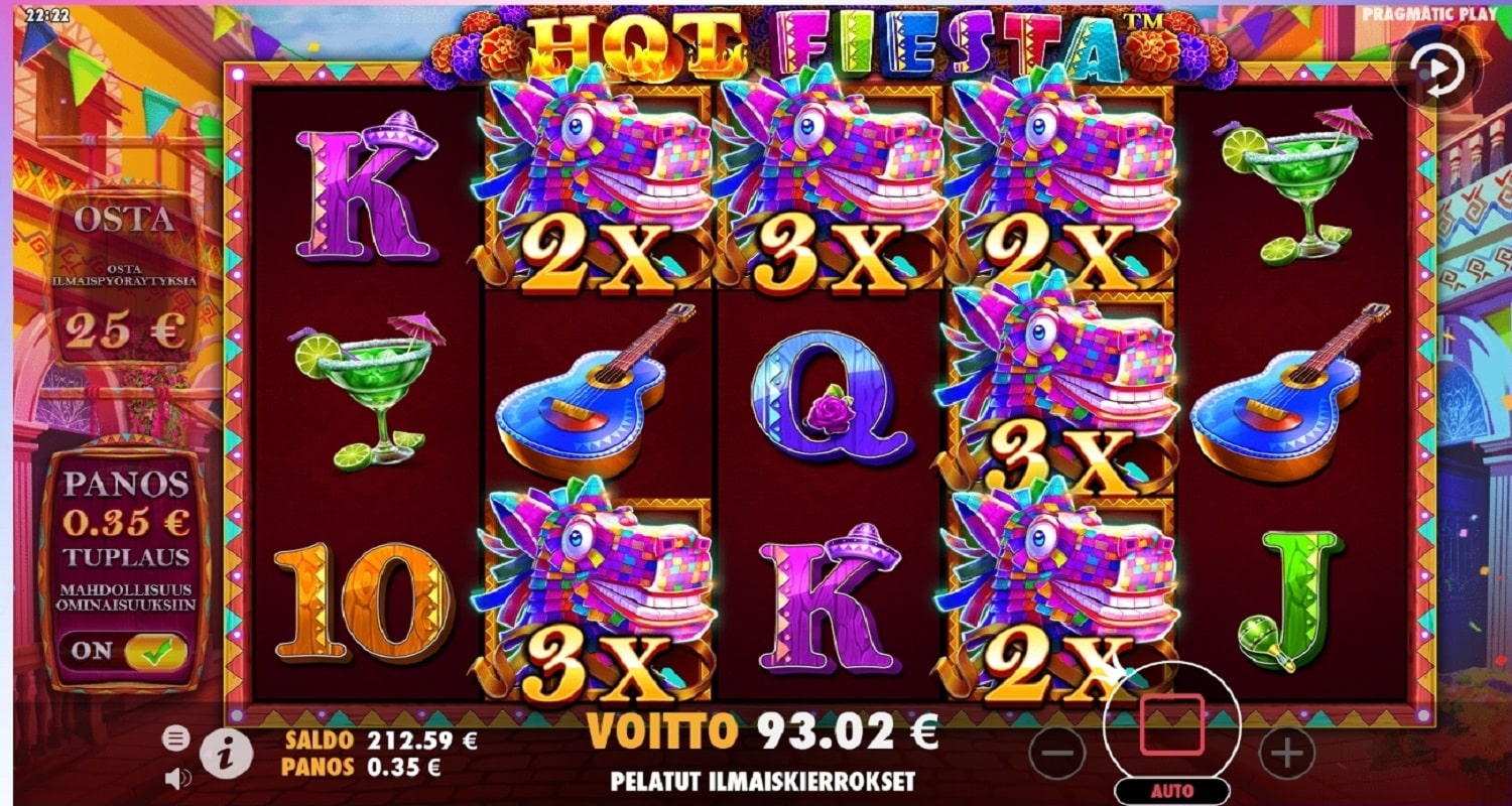 Hot Fiesta Casino win picture by KaljaKoira 93.02€ 265.8x 1.11.2022