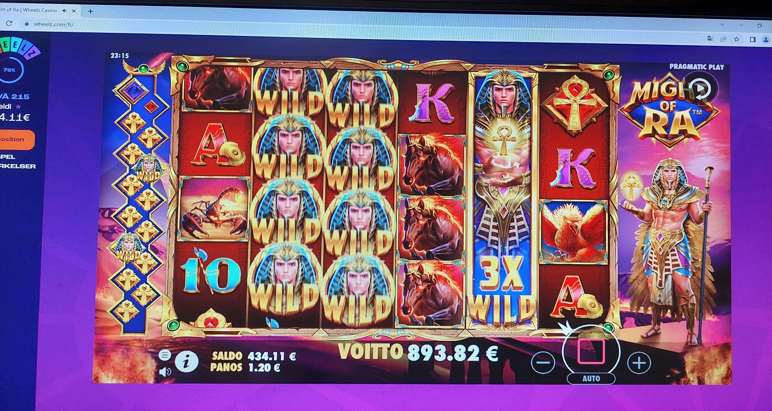 Might of Ra Casino win picture by Hurlumhej 893.82€ 744.9x 22.9.2022 Wheelz