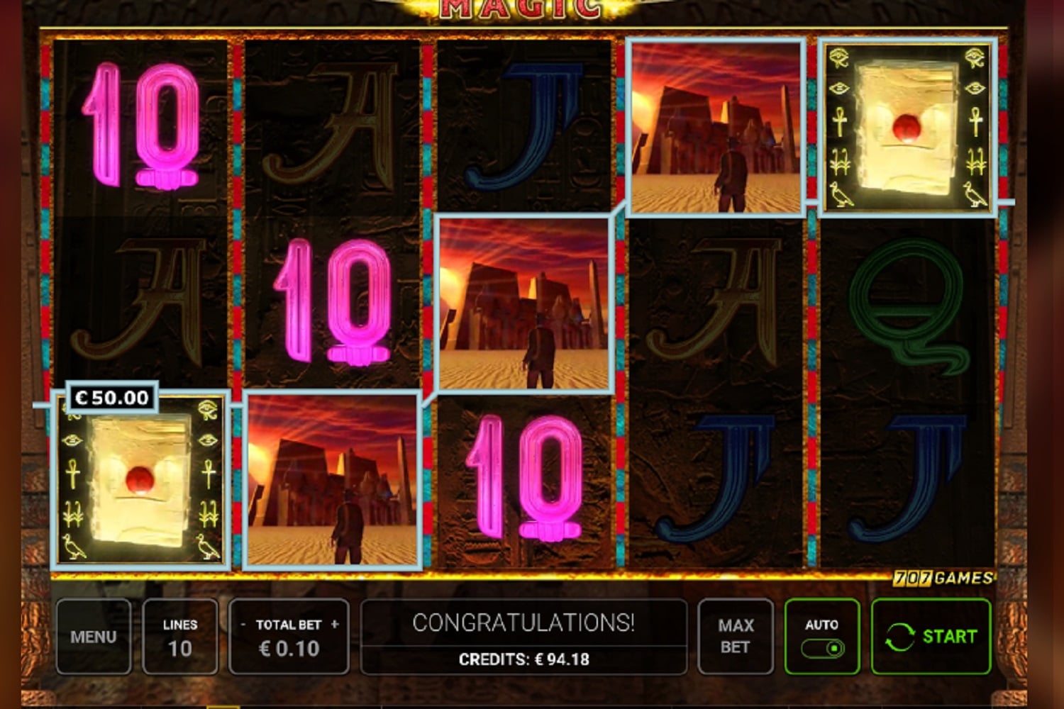 Book of Ra Magic Casino win picture by Juhamies 50.05€ 500.5x 8.12.2022