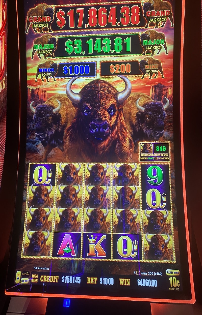 Buffalo Gold Casino win picture by jarttu84 4860$ 486x 30.1.2023 Live Casino