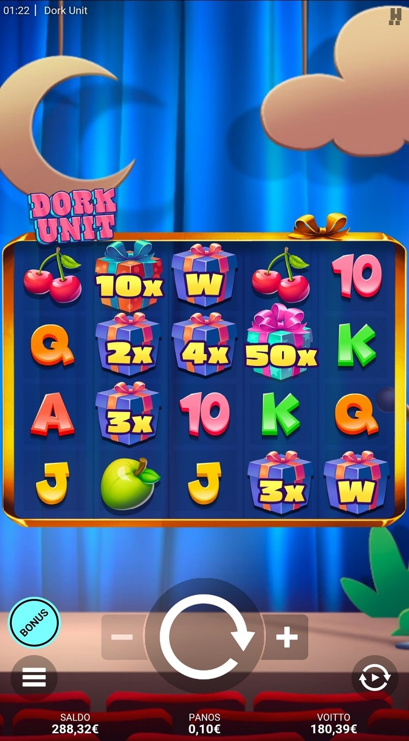 Dork Unit Casino win picture by SJaN 180.39€ 1803.9x 6.12.2022