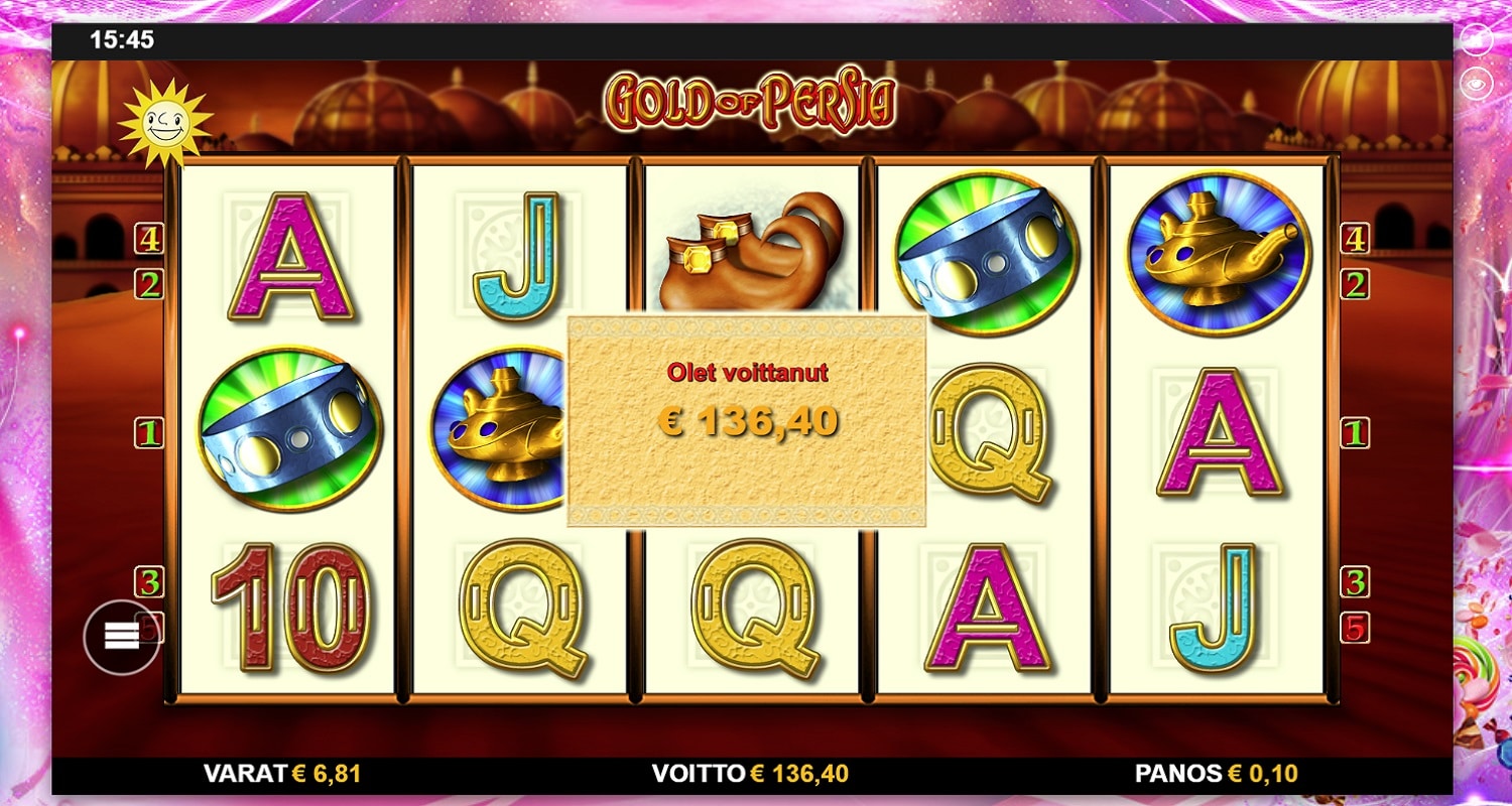 Gold of Persia Casino win picture by Banhamm 136.40€ 1364x 3.12.2022
