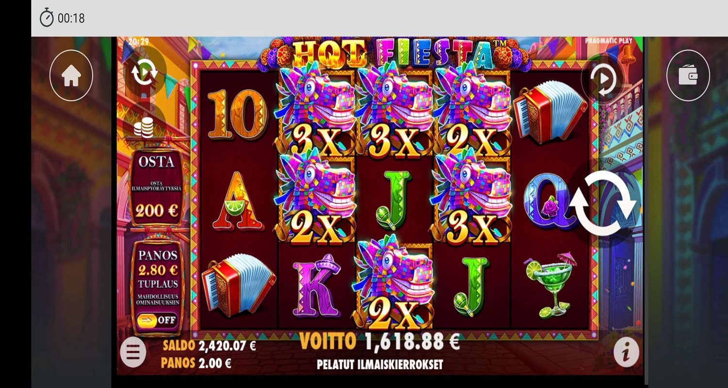 Hot Fiesta Casino win picture by zespa91 1618.88€ 809.44x 7.3.2023