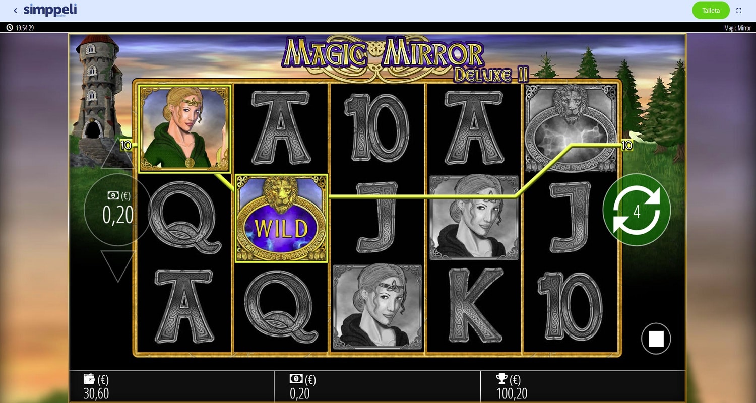 Magic Mirror Deluxe 2 Casino win picture by Banhamm 100.2€ 501x 16.12.2022 Simppeli