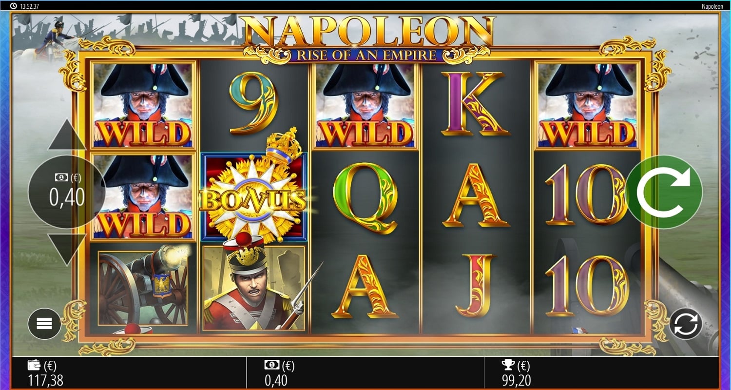 Napoleon Casino win picture by Dingo 99.20€ 248x 16.12.2022