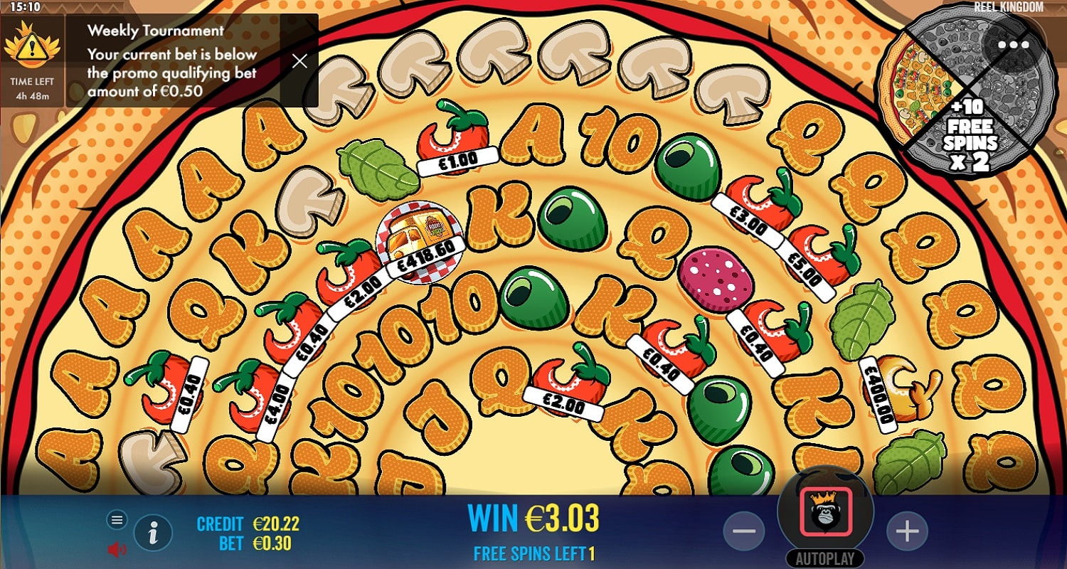 Pizza Pizza Pizza Casino win picture by fujilwyn 421.63€ 1405.4x 28.12.2022