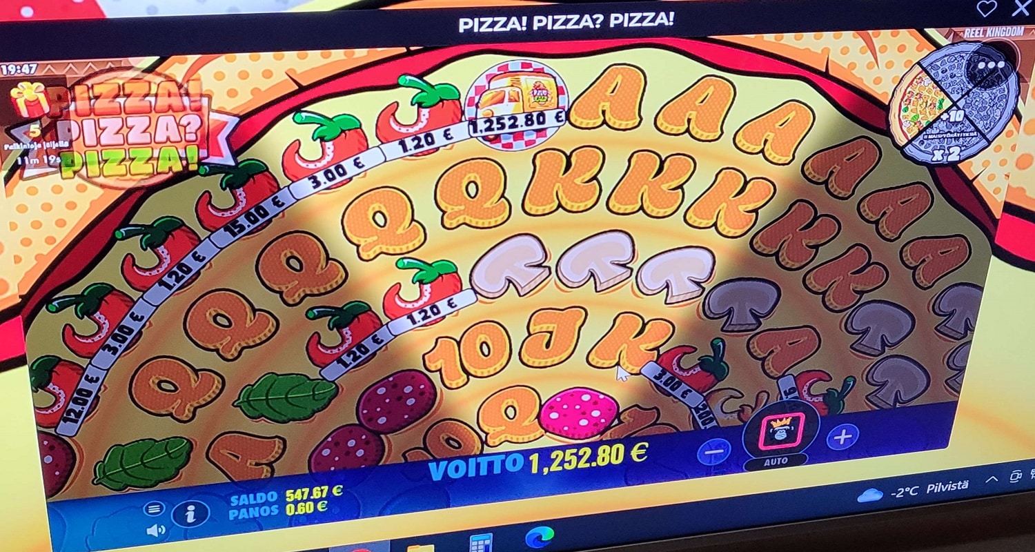 Pizza Pizza Pizza Casino win picture by joonaaa92 1252.80€ 2088x 20.1.2023